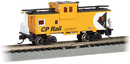 Bachmann 70764 N Scale 36' Wide-Vision Caboose - Ready to Run - Silver Series(R) -- Canadian Pacific 434109