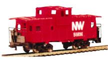Bachmann 70792 N Scale Silver Series(R) 36' Wide-Vision Caboose -- Norfolk & Western