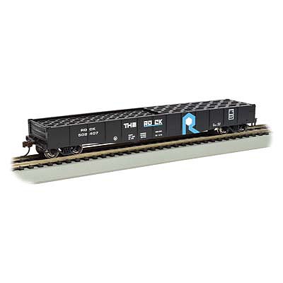 Bachmann 71911 HO Scale ACF 50'6" Drop-End Gondola w/Load - Ready to Run - Silver Series(R) -- Rock Island