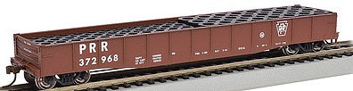 Bachmann 71912 HO Scale ACF 50'6" Drop-End Gondola w/Load - Ready to Run - Silver Series(R) -- Pennsylvania Railroad