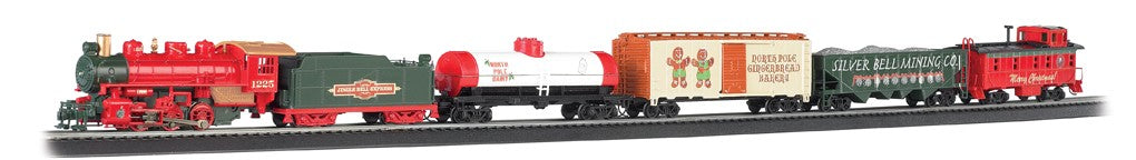 Bachmann 724 HO Jingle Bell Christmas Express Train Set