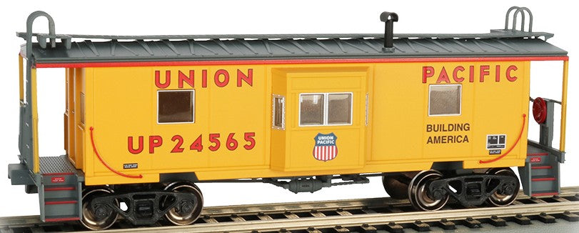 Bachmann 73205 HO Bay Window Caboose w/Roof Walk Union Pacific