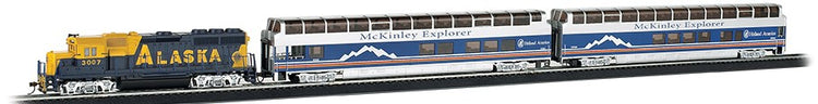 Bachmann 743 HO McKinley Explorer Train Set (D)