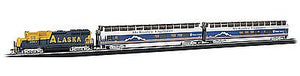 Bachmann 743 HO Scale McKinley Explorer Train Set -- Alaska Railroad