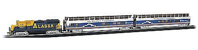 Bachmann 743 HO Scale McKinley Explorer Train Set -- Alaska Railroad