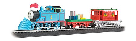 Bachmann 755 HO Scale Thomas and Friends(TM) -- Thomas Christmas Delivery Set