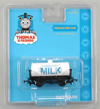 Bachmann 77048 HO Scale Thomas & Friends(TM) Rolling Stock -- Tidmouth Milk Tank Car