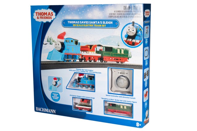 Bachmann 773 HO Thomas & Friends Thomas Saves Santa's Sleigh Train Set