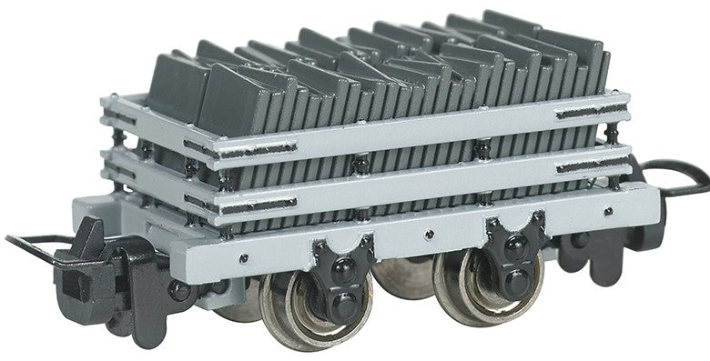 Bachmann 77301 HO Narrow Gauge Thomas & Friends Slate Wagon w/Load