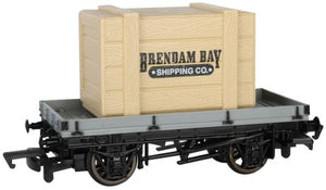 Bachmann 77403 HO Thomas & Friends Plank Wagon w/Brendam Bay Shipping Co. Crate