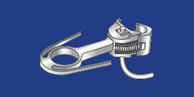 Bachmann 78125 HO Center Shank-Medium E-Z Mate Mark II Magnetic Knuckle Couplers w/Metal Coil Spring (25pr)
