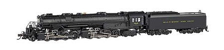 Bachmann 80852 N Scale Class EM-1 2-8-8-4 Early Large Dome - Econami Sound and DCC - Spectrum(R) -- Baltimore & Ohio #7615 (black)