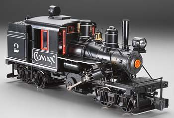 Bachmann 85095 G Scale 2-Truck Climax - Standard DC - Spectrum(R) -- Climax Manufacturing Co. #2 (Demonstrator Scheme)