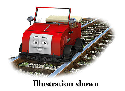 Bachmann 91406 G Scale Thomas & Friends(TM) -- Winston, Sir Topham Hatt's Track Inspection Car (red)