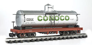 Bachmann 93402 G Scale Tank Car - Ready to Run -- Conoco