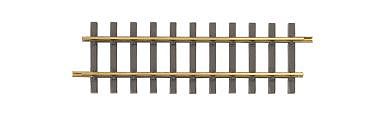 Bachmann 94651 G Scale Code 332 Straight Brass Track -- 1' 30.5cm pkg(12)