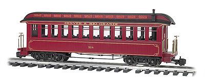 Bachmann 97206 G Scale Classic Coach Car -- Denver & Rio Grande