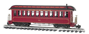 Bachmann 97206 G Scale Classic Coach Car -- Denver & Rio Grande