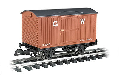 Bachmann 98018 G Scale Box Van - Thomas & Friends -- Great Western #134040 (Boxcar Red)