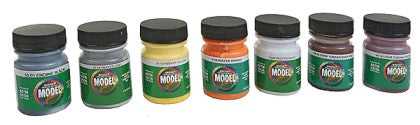 Badger 1701 Modelflex Paint Railroad Rolling Stock Colors Set