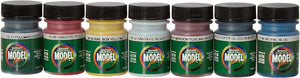 Badger 1703 Modelflex Paint Railroad Private Car Colors Set