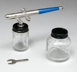 Badger 2001 Universal Head Siphon Bottom Feed Airbrush Set