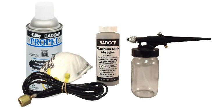 Badger 2603 Hobby Abrasive Gun Set w/Propel