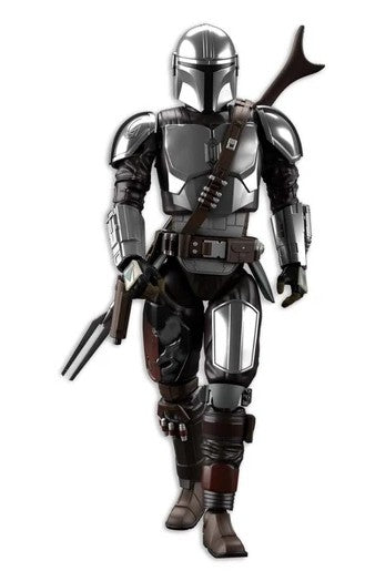 Bandai 2557094 Star Wars The Mandalorian (Beskar Armor) Silver Coating Version