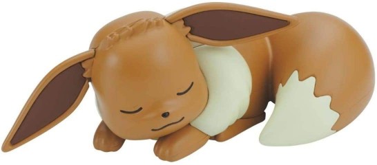 Bandai 2570605 Pokemon Series: #07 Eevee Sleeping Pose (Snap)