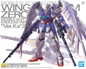 Bandai 5060760 1/100 MG Gundam Wing Series: XXXG00W0 Wing Gundam Zero EW Ver.Ka AC195 Eve Wars