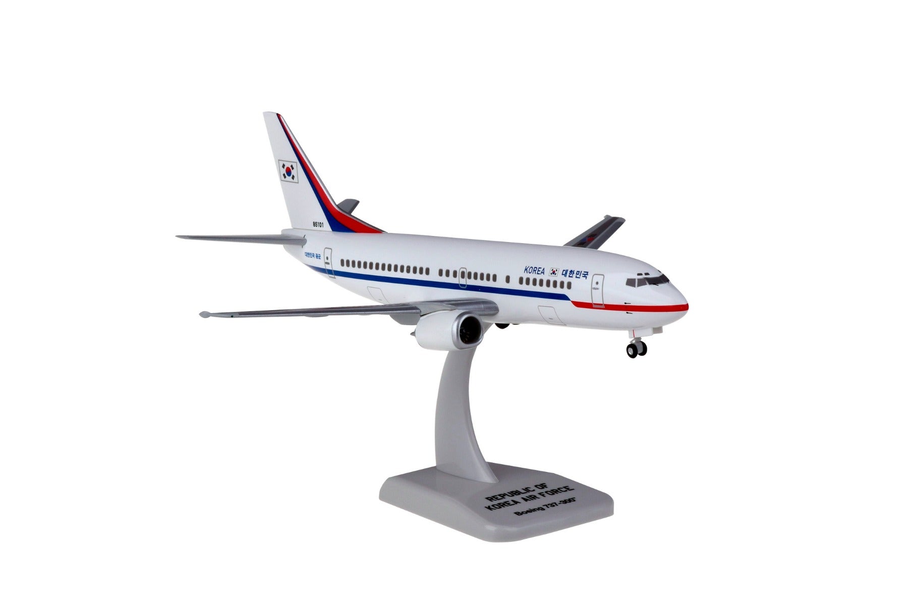 Hogan Wings 1/200 HG11458G Hogan Korean Air Force 737-300 1/200 W/Gear 85101