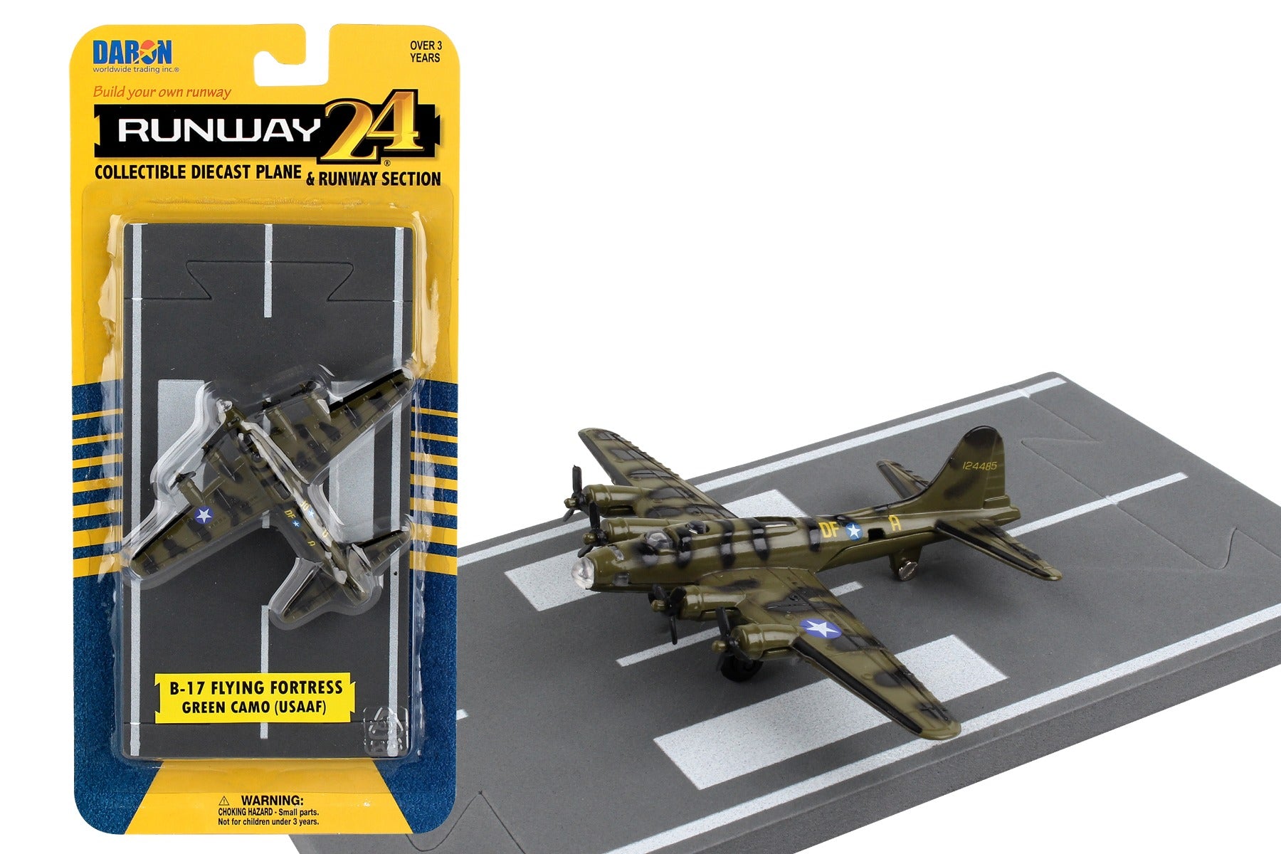 Daron Runway 24 RW030 Runway24 B-17 Olive Green/Camo