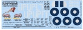 Warbird Decals Kits World 148078 1/48 Spitfire Hava Go Jo, Avagrog