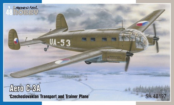 Special Hobby 48197 1/48 Aero C3A Czech Transport/Trainer Aircraft