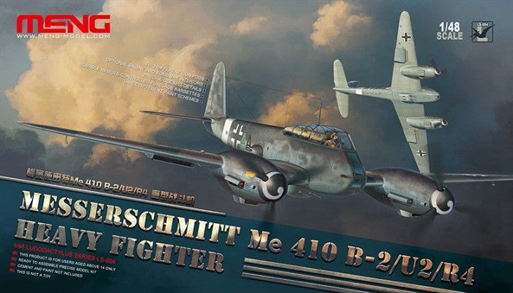 Meng Models LS4 1/48 Messerschmitt Me410B2/U2/R4 Heavy Fighter