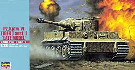 Hasegawa 31136 1/72 Tiger I Ausf E Late Tank