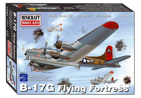 Minicraft 14761 1/144 B17G Flying Fortress Aircraft
