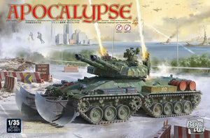Border Models BC1 1/35 Apocalypse Soviet Super Heavy Tank w/Lights & Accessories (Snap Molded in Color)