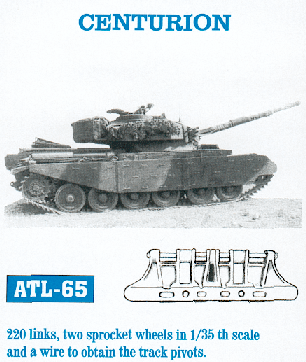 Friulmodel 65 1/35 Centurion Track Set (220 Links)