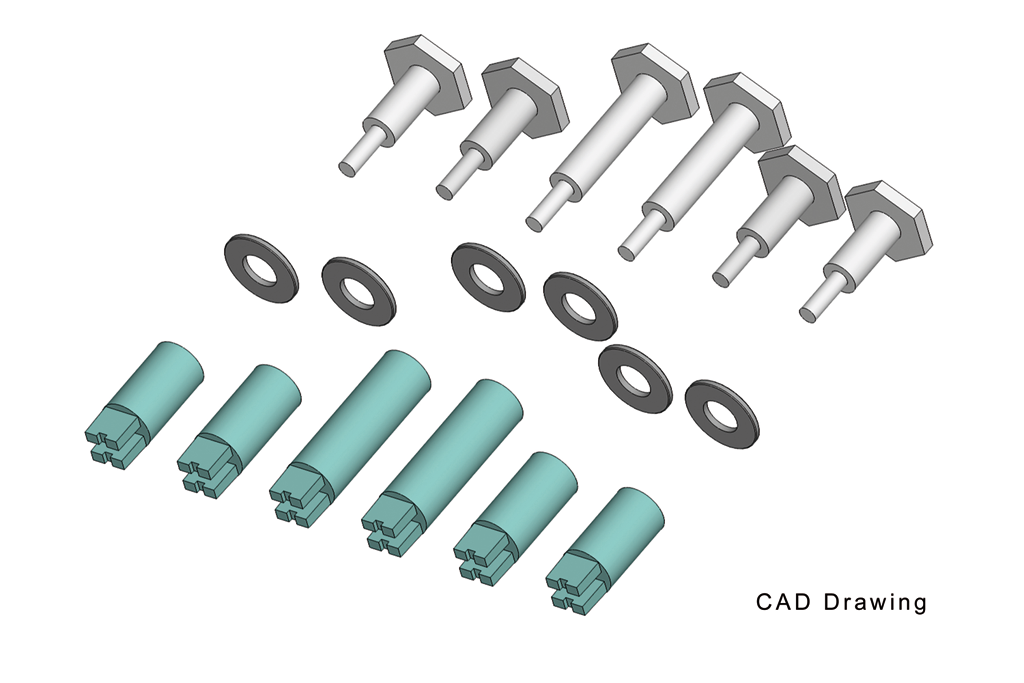 Piko 36091 G Scale Crankpins - 45mm Mogul Wheels