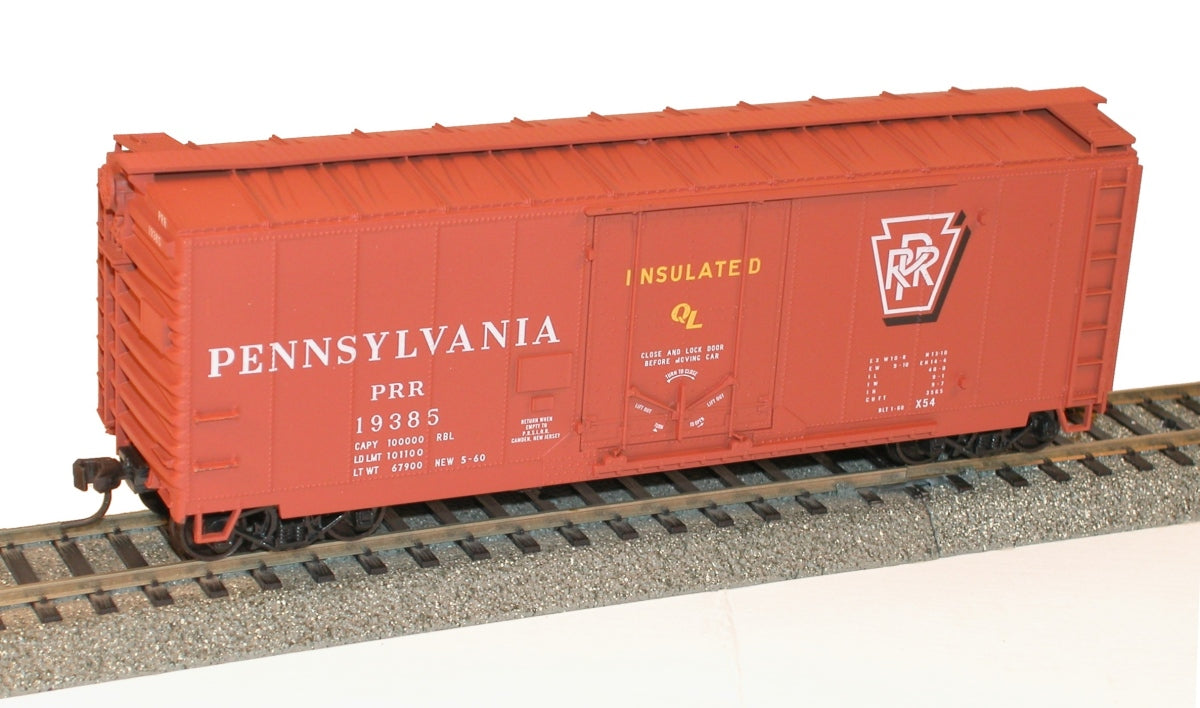 Accurail 31022 Ho 40'Boxcar Insulated Dr Prr