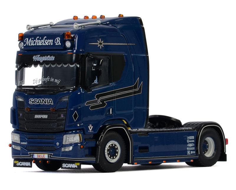 WSI 369627 1/50 Scale Bas Michielsen - Scania R Highline Cr20H 4X2