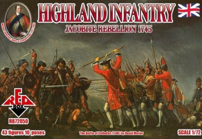 Red Box Figures 72050 1/72 Highland Infantry Jacobite Rebellion 1745 (43)