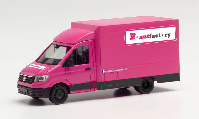 Herpa 95990 1/87 Scale Donut Factory - Volkswagen Crafter Food Truck High