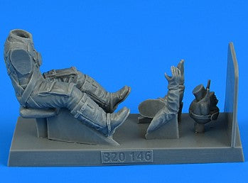 Aerobonus 320146 1/32 WWII Bf109K German Luftwaffe Pilot w/Parachute for HSG (D)