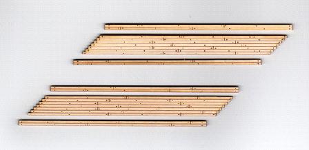 Blair Line 134 HO 2-Lane Right Angled Wood Grade Crossing (2)