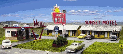 Blair Line 2001 HO Sunset Motel Kit