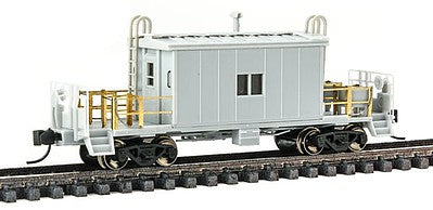 Bluford Shops 25000 N Scale Short-Roof Transfer Caboose w/Running Board - Ready to Run -- Undecorated