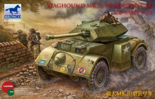 Bronco Models 35021 1/35 Staghound Mk III Armored Car