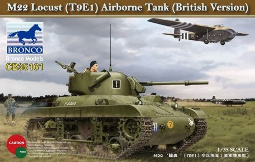 Bronco Models 35161 1/35 British M22 Lucust T9E1 Airborne Tank